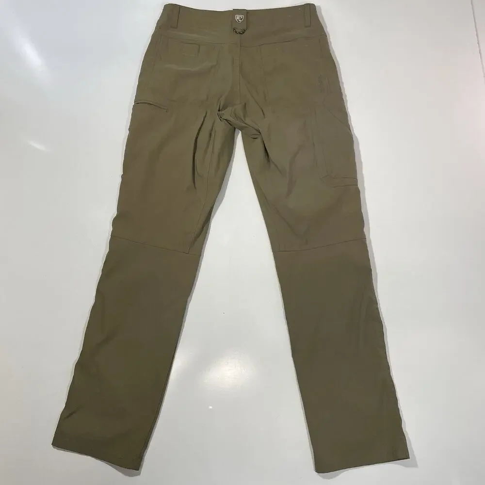 KUHL Mens Hiking Pants Beige Size 30x32 Nylon Spandex Blend Outdoors Preformance